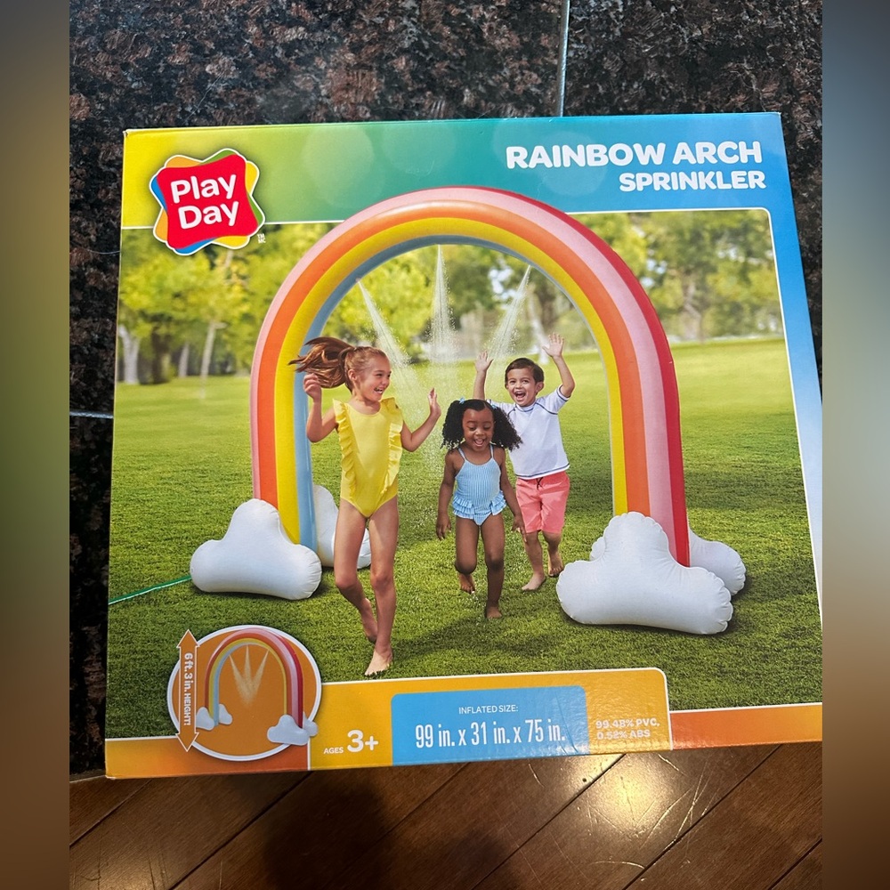 Play Day Rainbow Arch Sprinkler